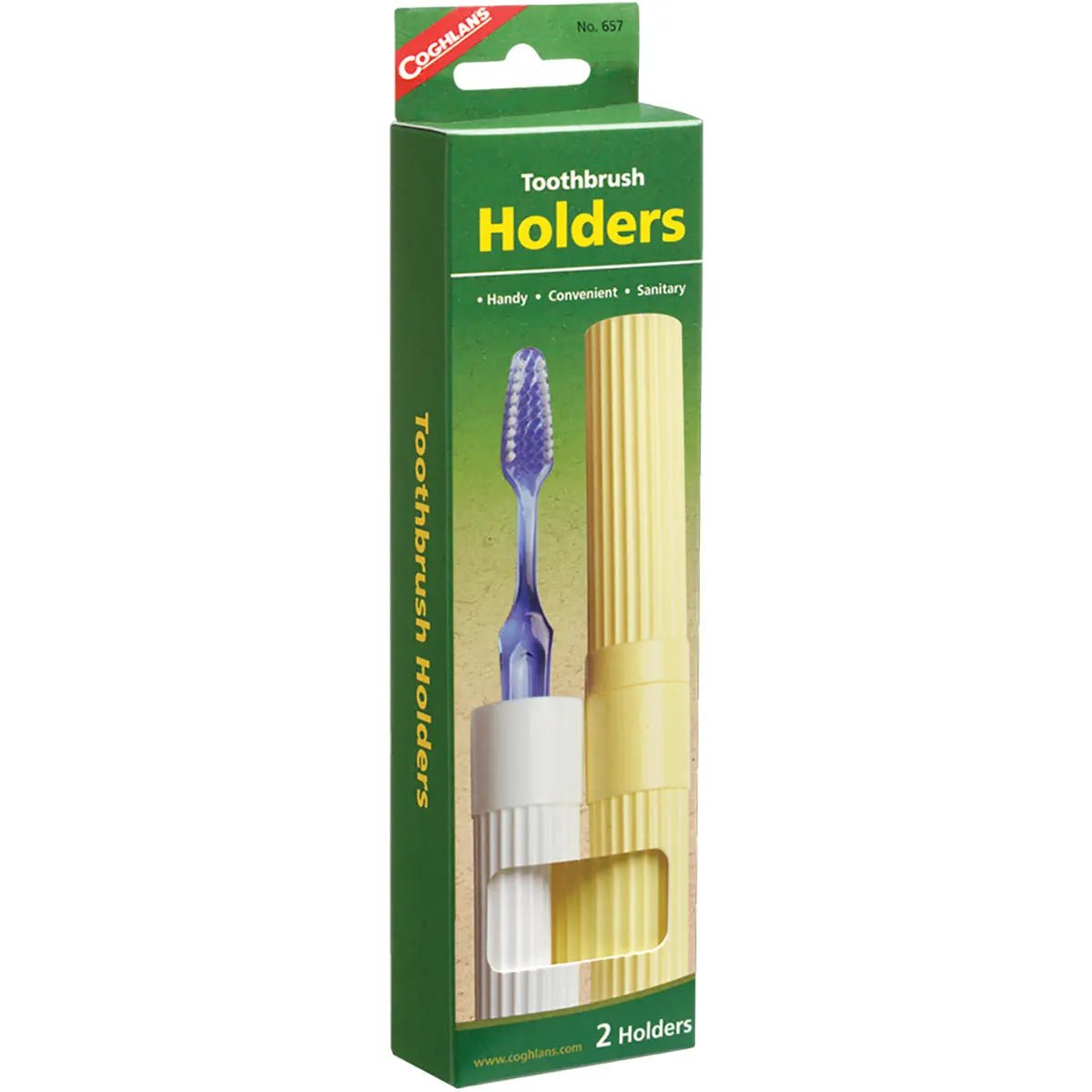 Coghlan's Camping and Travel Toothbrush Holders - 2-Pack Coghlan's