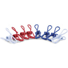 Coghlan's Clothes Clips (8 Pack), Plastic Coated Wire Clothesline Spring Clip Coghlan's