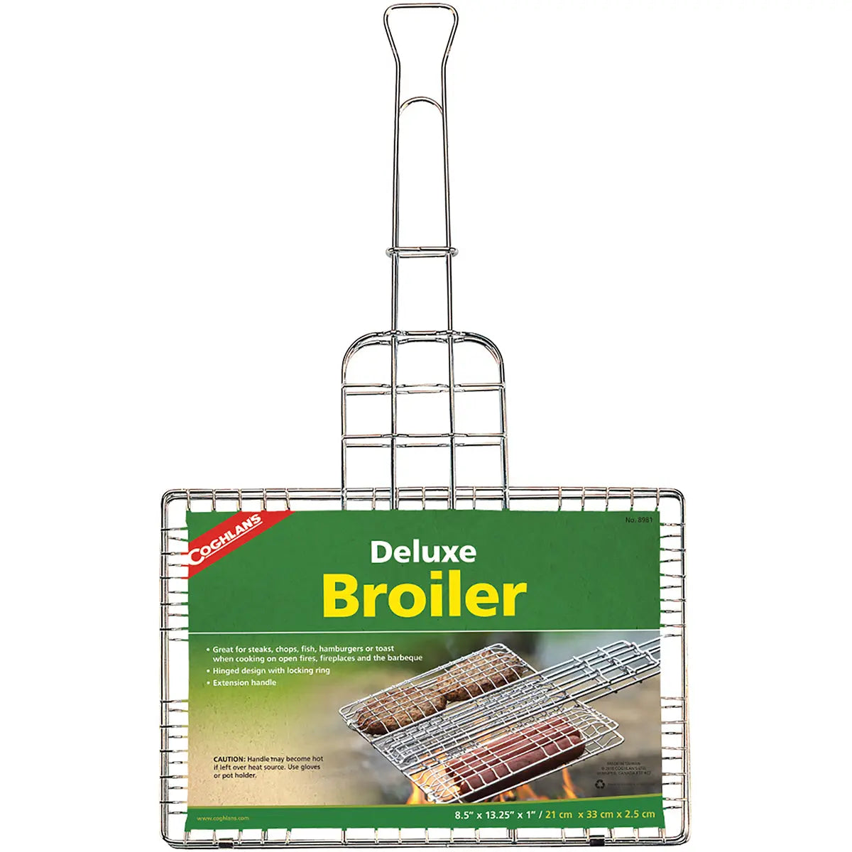 Coghlan's Deluxe Broiler, Cook Over Open Fire, Camping Fireplaces, and Barbeque Coghlan's