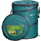 Coghlan's Deluxe Pop-Up Trash Can, 19" x 24" Compact Storage Pocket Zipper Lid Coghlan's