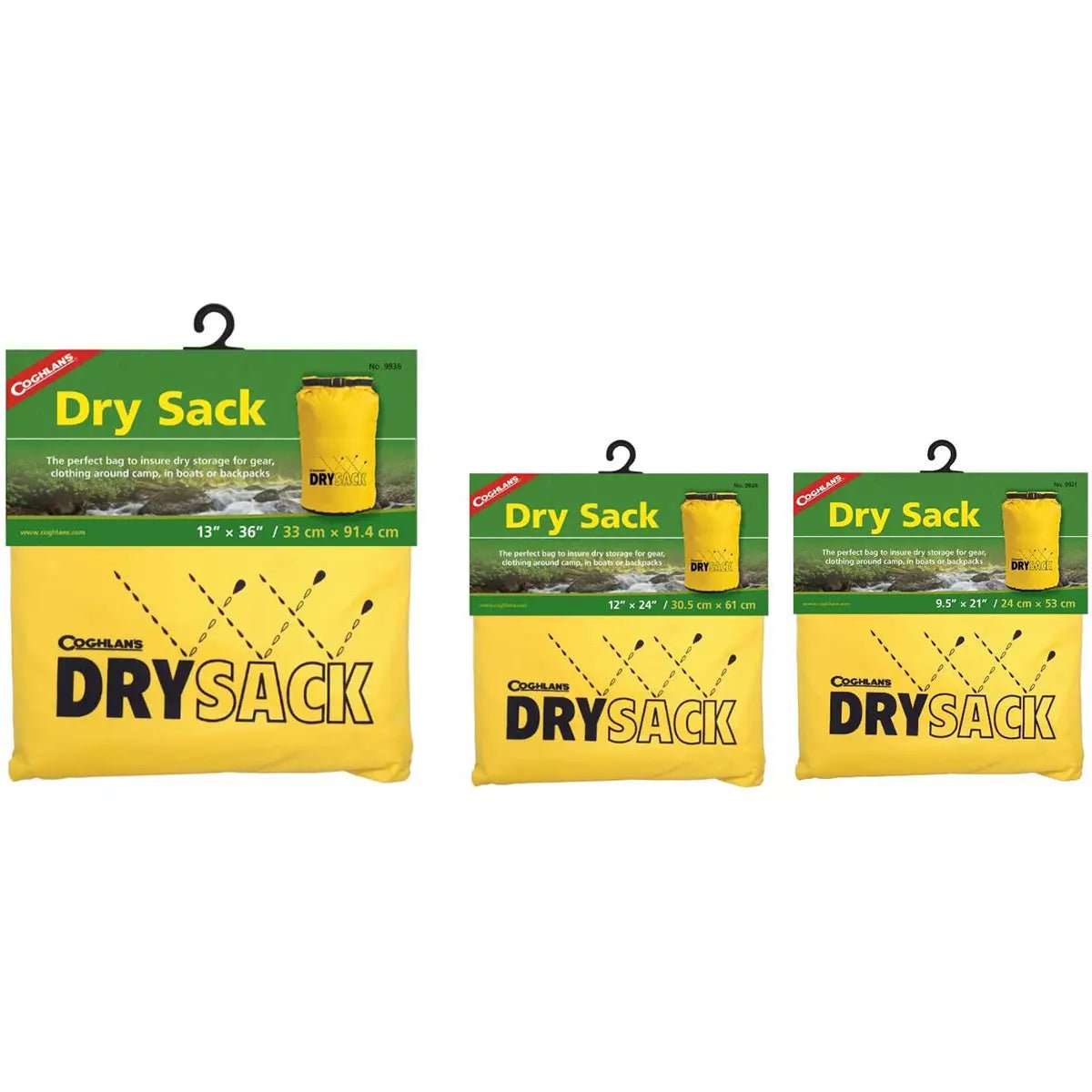 कॉगलन का ड्राई सैक, गियर और कपड़ों का भंडारण, कैम्पिंग सर्वाइवल बैग कॉगलन का