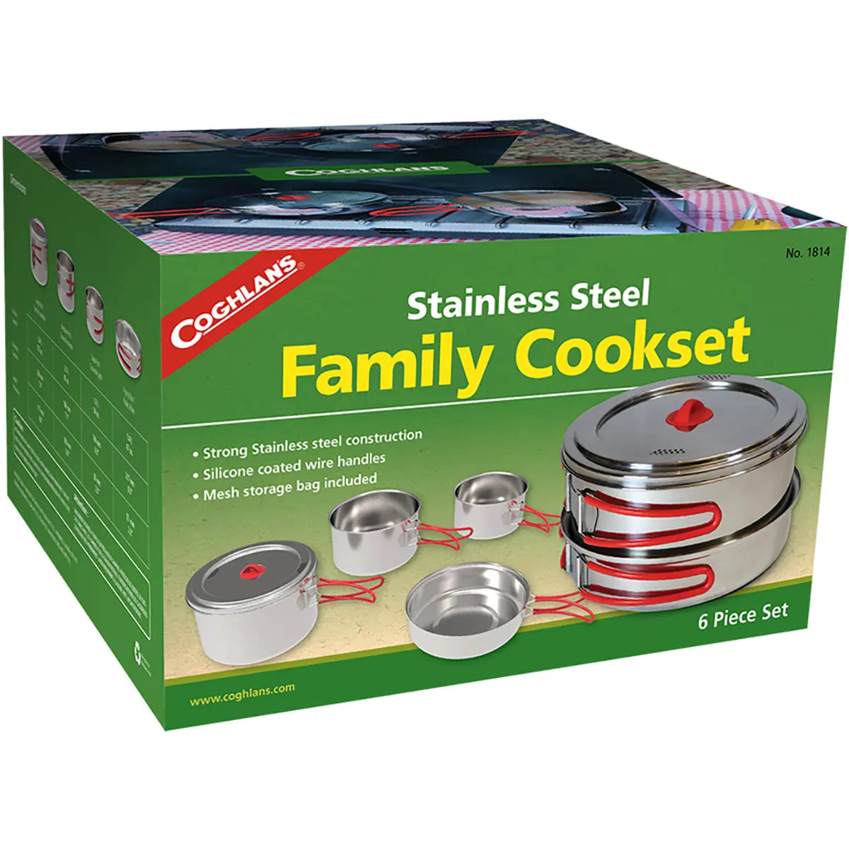 Coghlan's Stainless Steel Outdoor Camping Cooking Set Coghlan's
