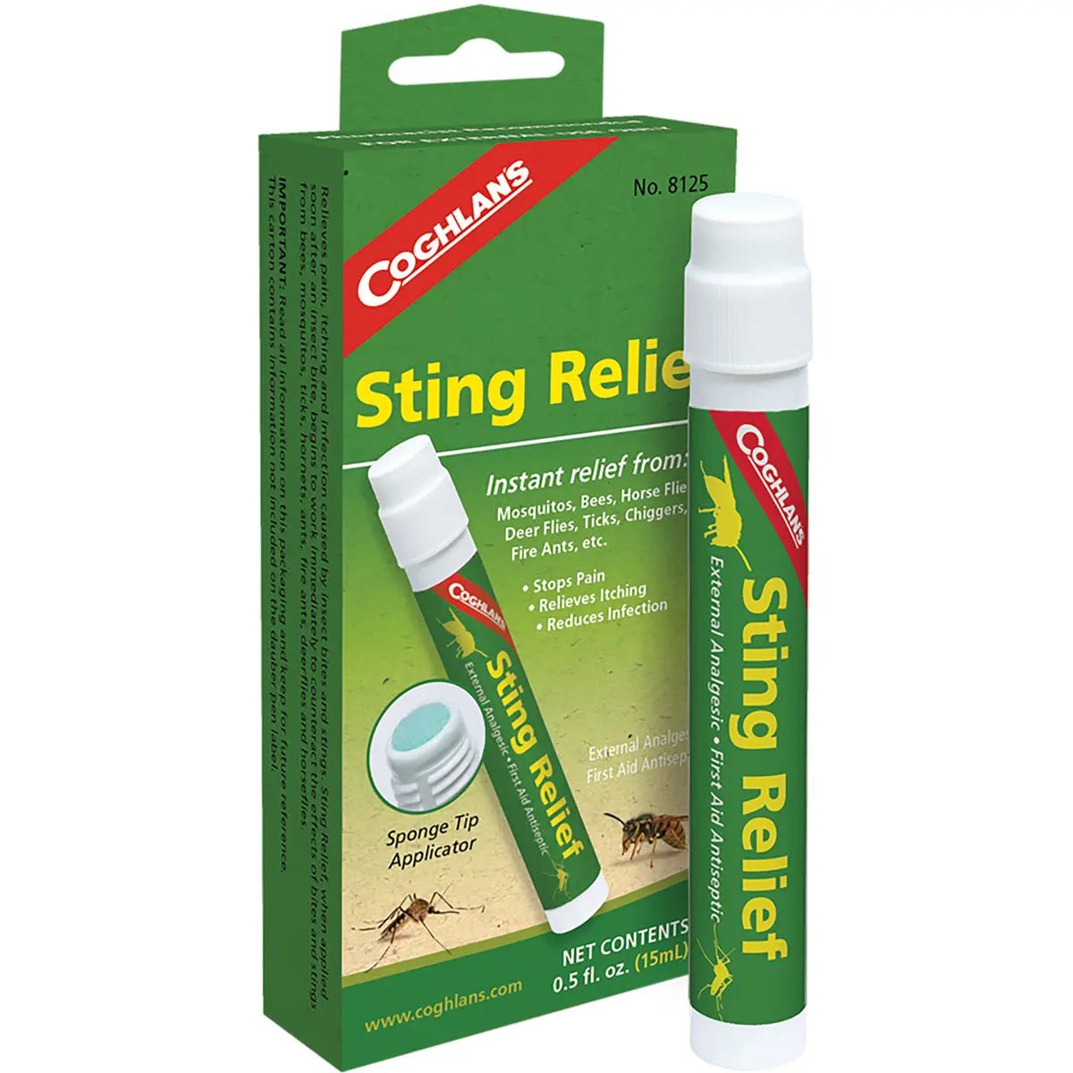 Coghlan's Sting Relief, External Analgesic, First Aid Antiseptic, Stops Pain Coghlan's