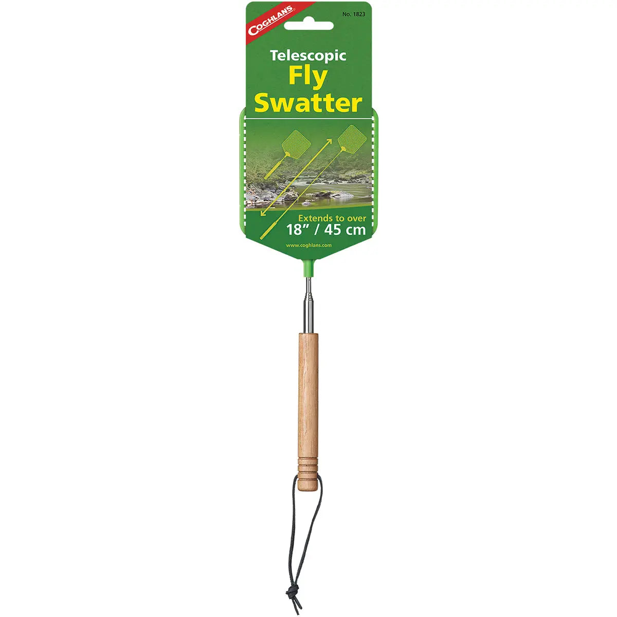 Coghlan's Telescopic Fly Swatter, Bugs Mosquitoes Extends to 18", Compact Design Coghlan's
