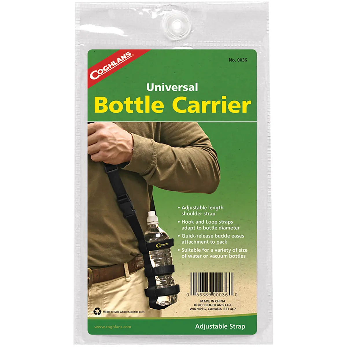 Coghlan's Universal Bottle Carrier, Fits Variety of Water & Vacuum Containers Coghlan's