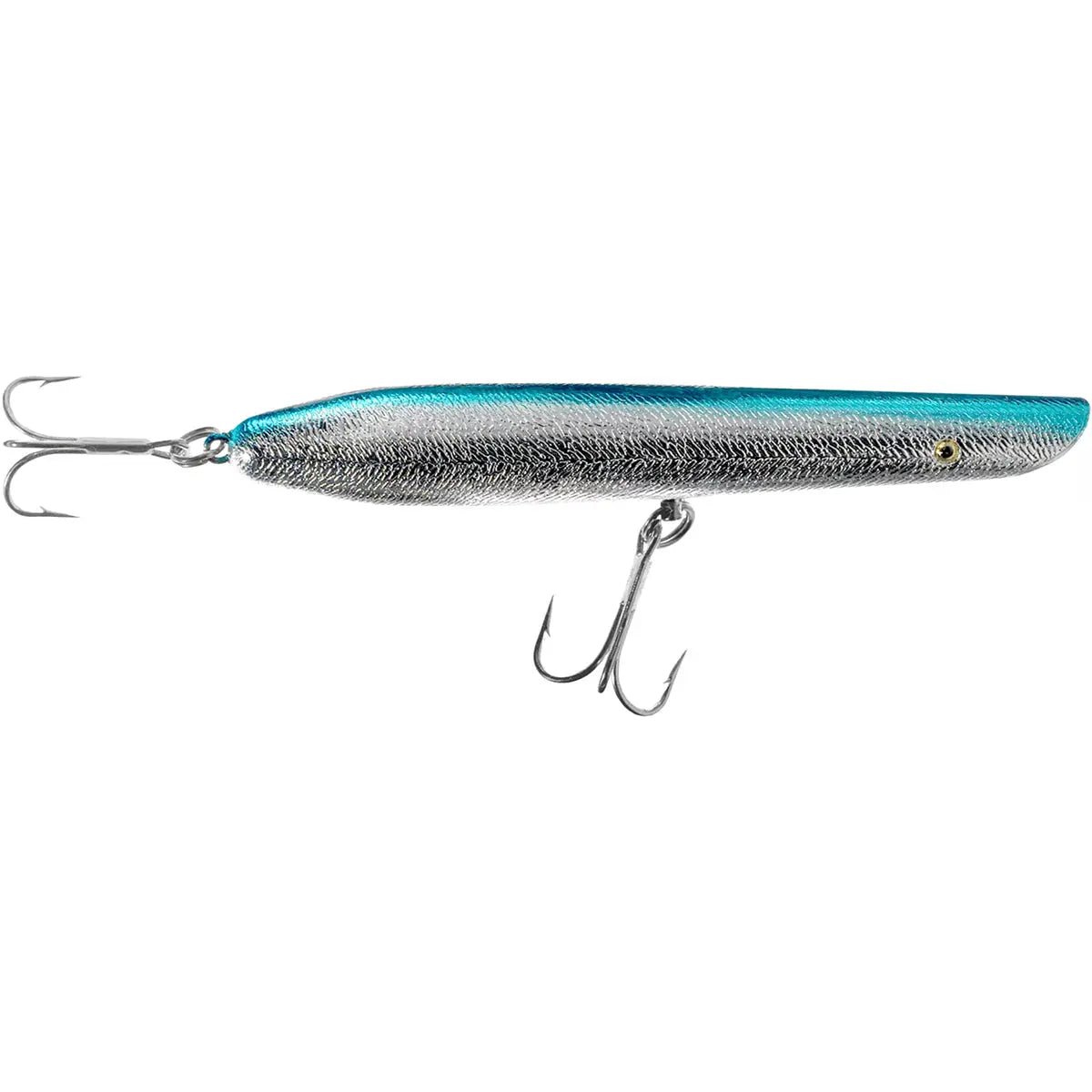 Cotton Cordell 6" Pencil Popper 1 oz Fishing Lure - Chrome/Blue Back Cotton Cordell