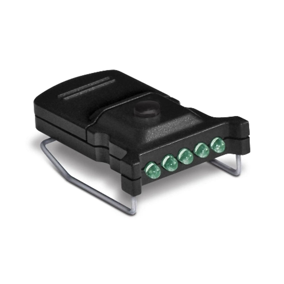 Cyclops Micro Hat Clip 10 Lumen Light w/ 5 LED Green Bulbs Cyclops