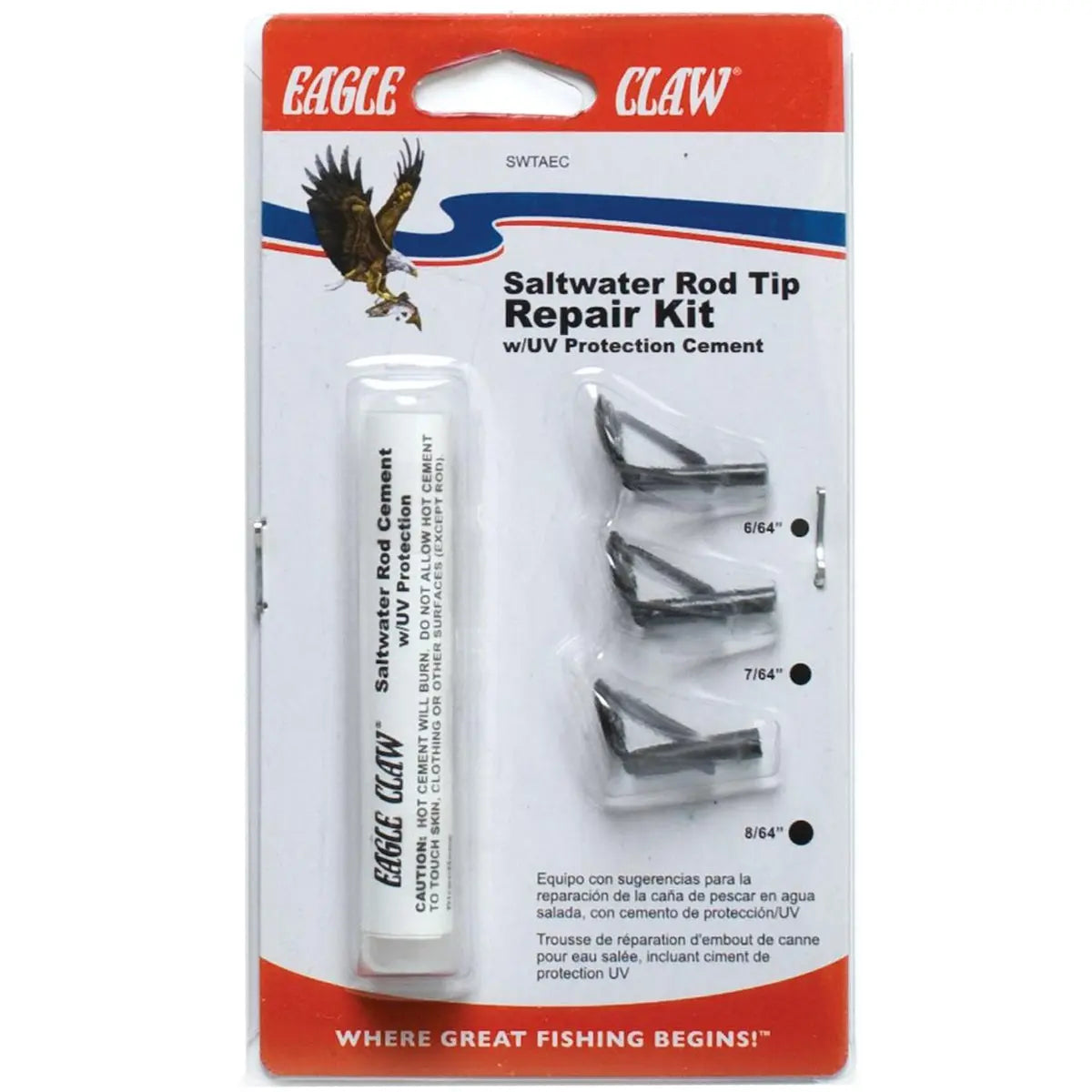 Eagle Claw Rod Tip Repair Kit Eagle Claw