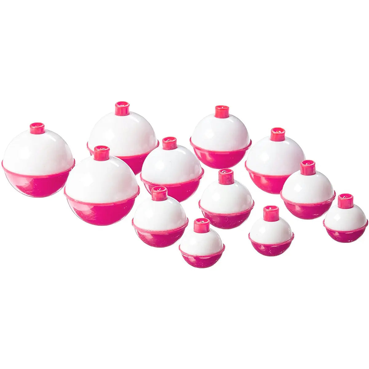 Eagle Claw Snap-On Bobbers Assorted Pack - Pink Eagle Claw