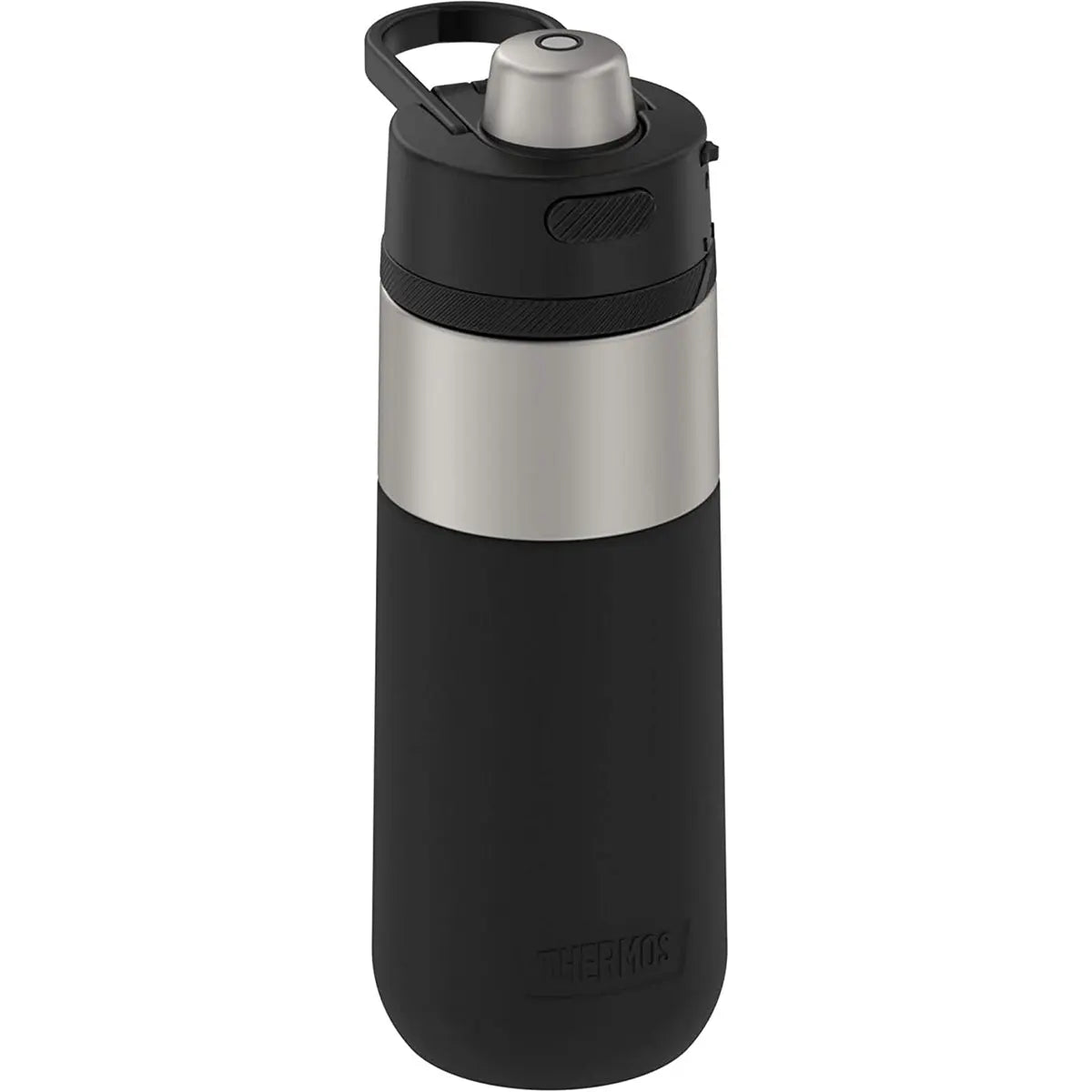 Thermos 18 oz Guardian Stainless Steel Water Bottle - Matte Steel/Espresso Black Thermos