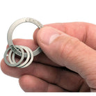 Exotac FREEKey Slim System Easy to Use Key Ring and Three Mini Key Rings Exotac