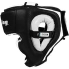 Fighting Sports S2 Gel Full Face Training Boxing Headgear - Black/White Fighting Sports