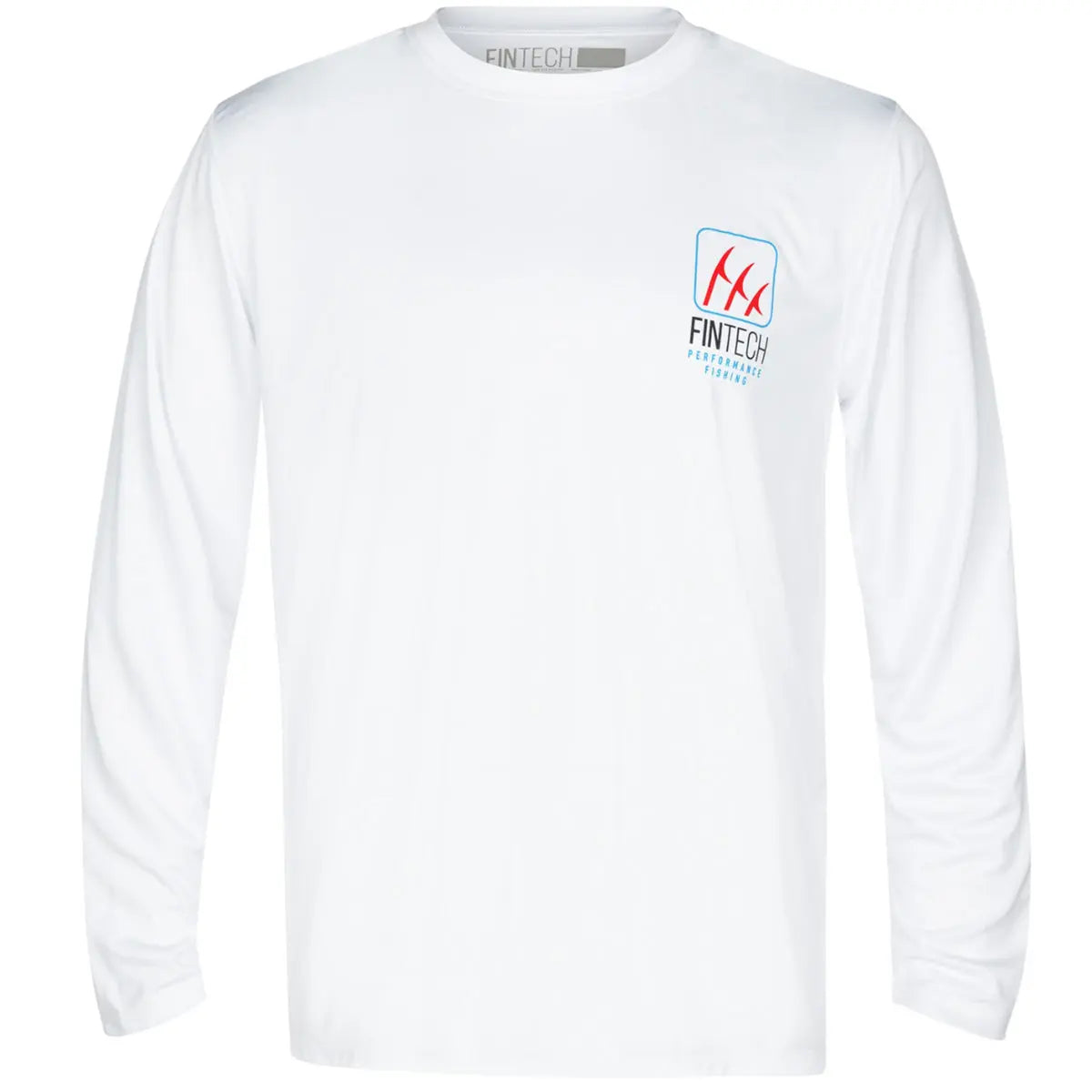 Fintech Anywhere Anyday UV Long Sleeve T-Shirt - 2XL - Brilliant White