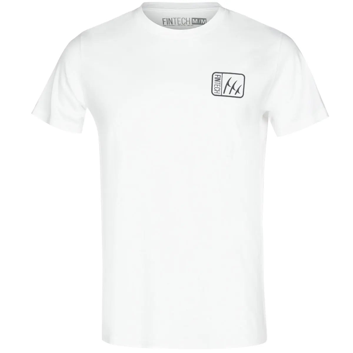 Fintech Baitshop Graphic T-Shirt - Medium - Brilliant White