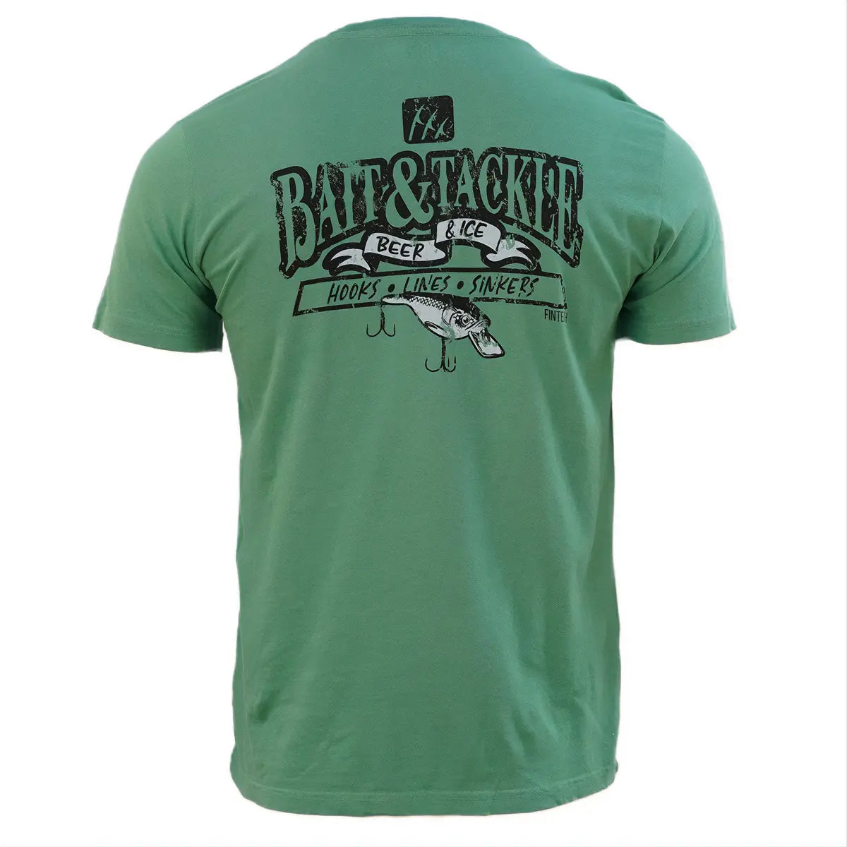 Fintech Baitshop Graphic T-Shirt - Small - Frosty Spruce