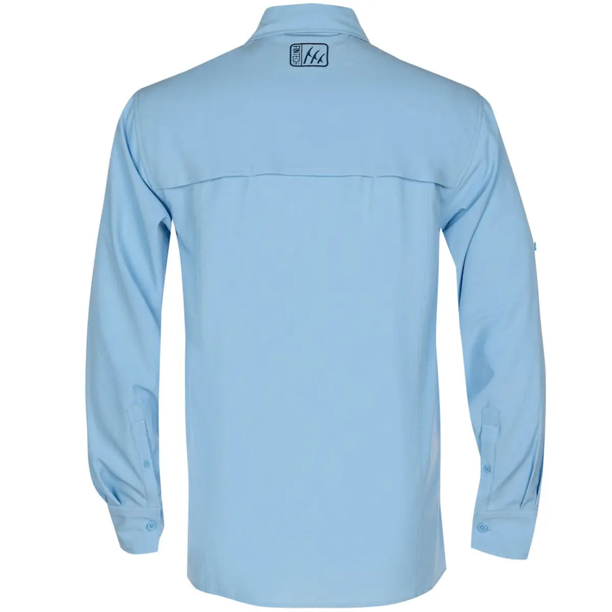 Fintech Deep Sea Woven Long Sleeve Shirt - Powder Blue Fintech
