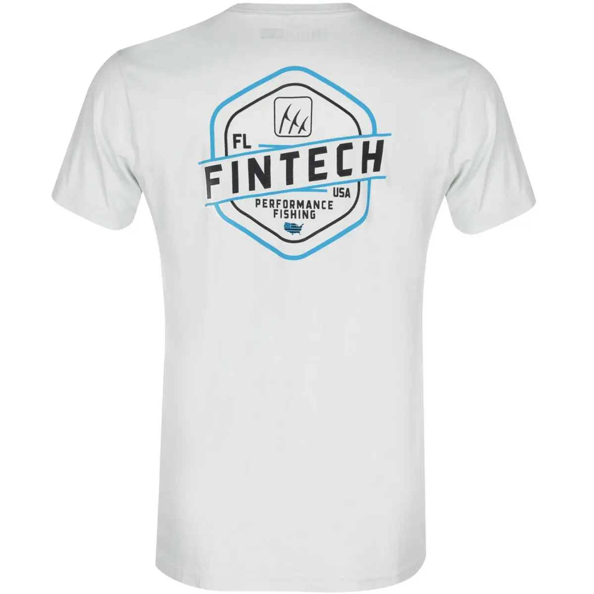 Fintech FPF Badge Graphic T-Shirt - Glacier Gray Fintech