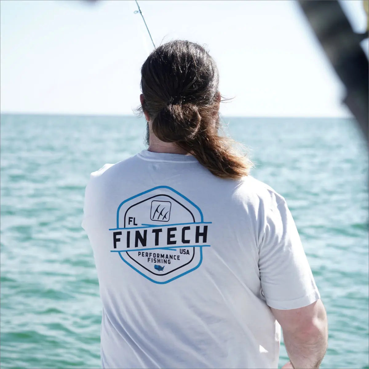 Fintech FPF Badge Graphic T-Shirt - Glacier Gray Fintech