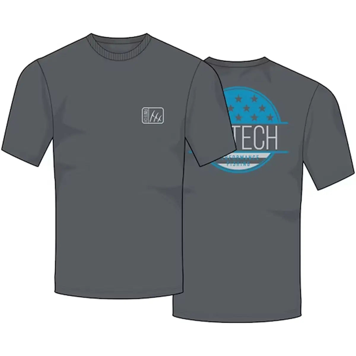 Fintech FPF Rising USA Graphic T-Shirt - Anthracite Fintech