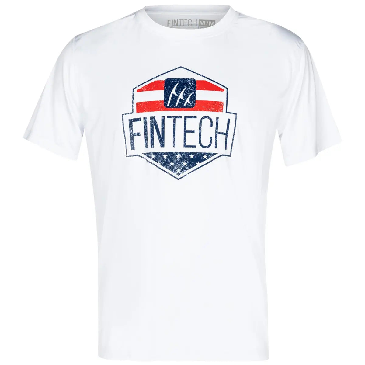 Fintech USA Shield Sun Defender UV T-Shirt - Brilliant White Fintech