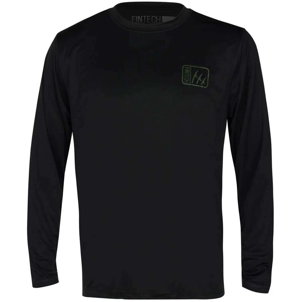 Fintech WDLND Box Logo Sun Defender UV Long Sleeve T-Shirt - Jet Set Fintech