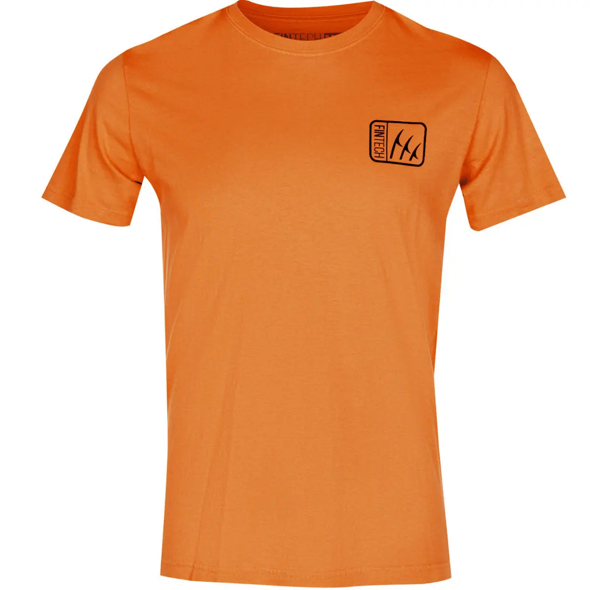 Fintech Wanted Bass Graphic T-Shirt - Autumn Blaze Fintech