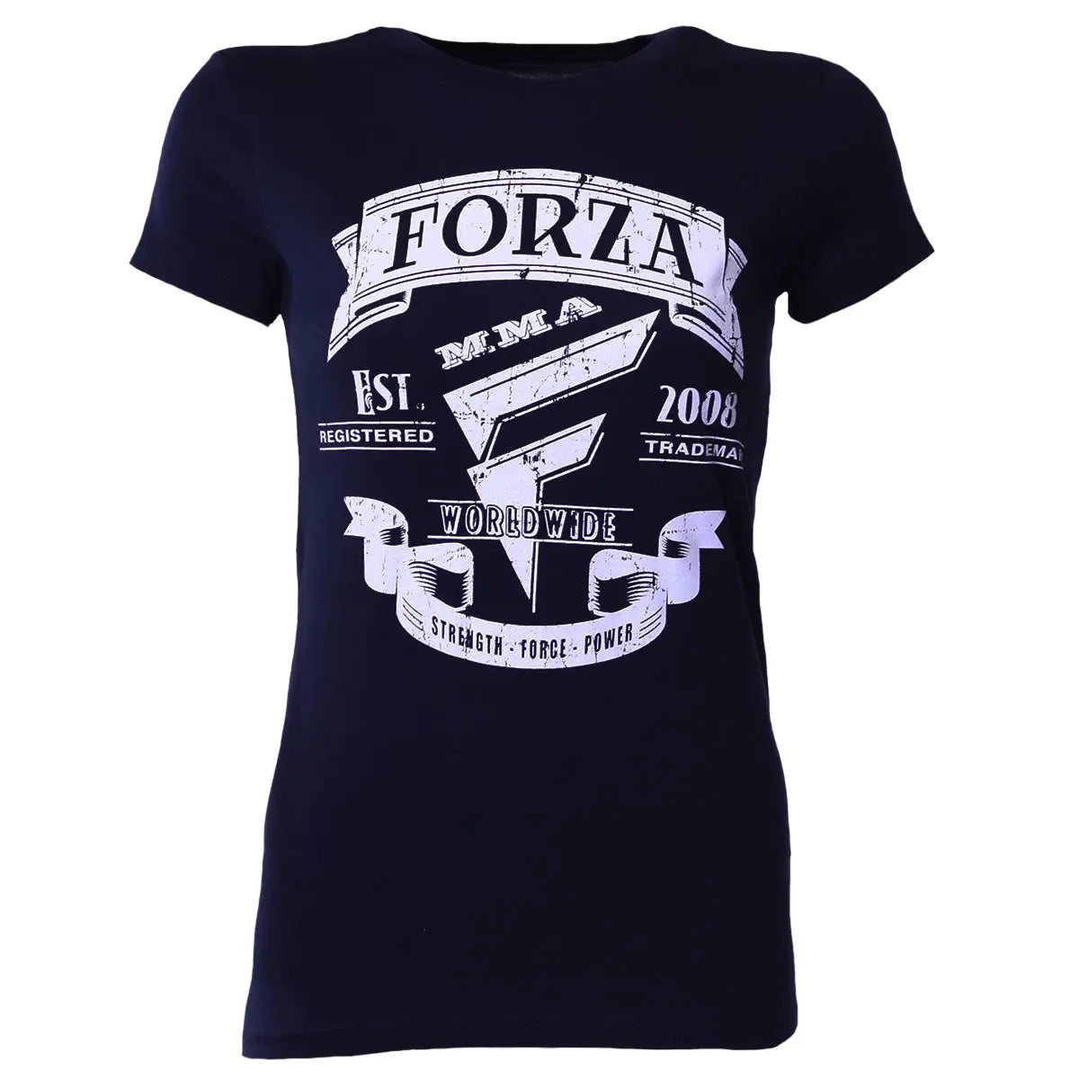 Forza Sports Women's "Origins" MMA T-Shirt - Midnight Navy Forza Sports