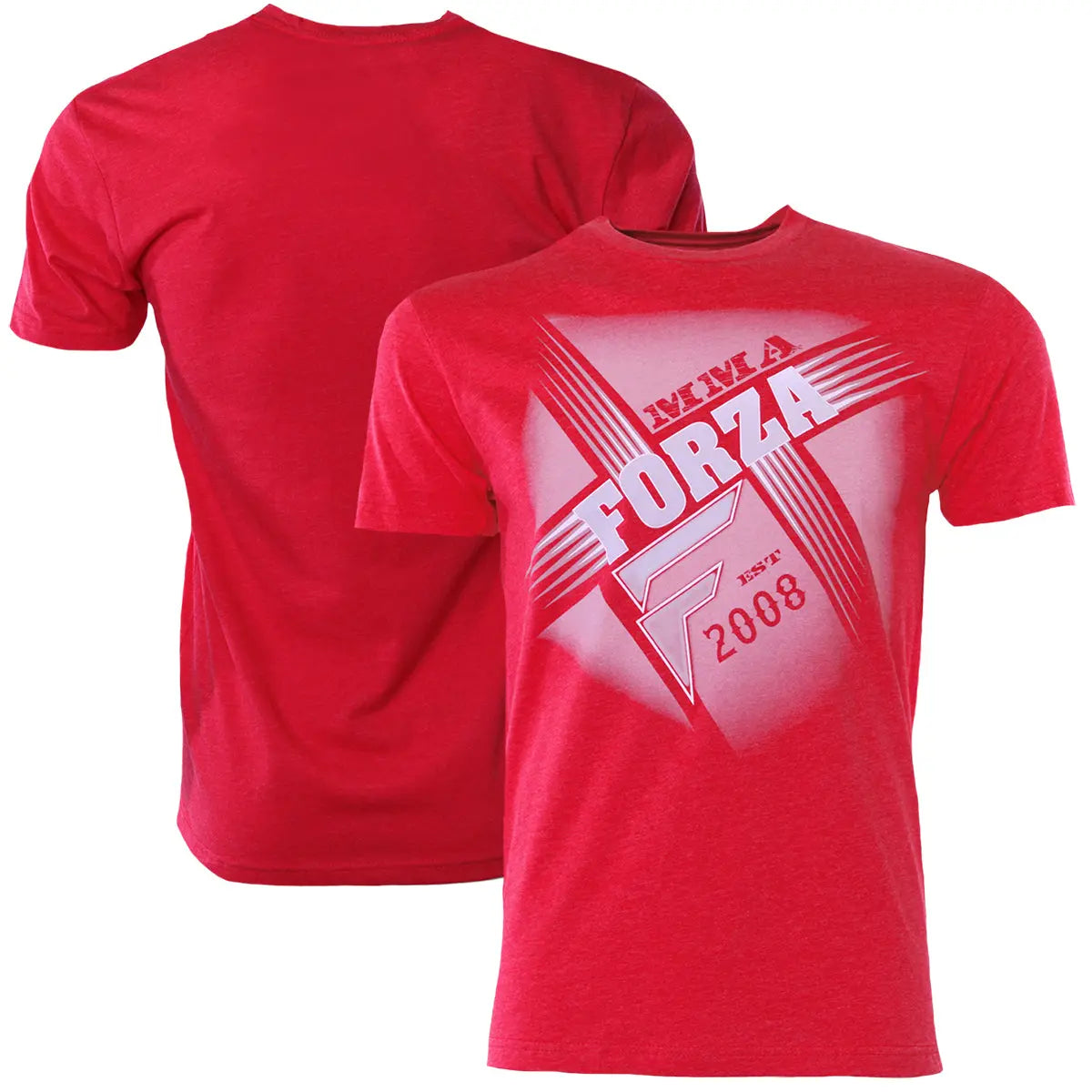 Forza Sports "Crossroads" MMA T-Shirt - Red Forza Sports