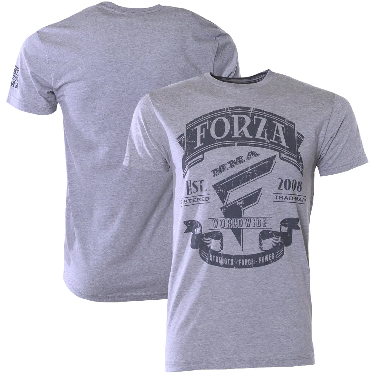 Forza Sports "Origins" MMA T-Shirt - Dark Heather Gray Forza Sports