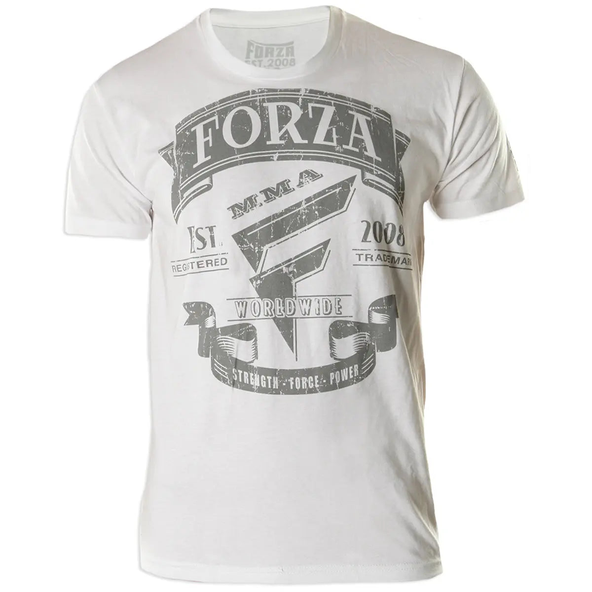 Forza Sports "Origins" MMA T-Shirt - White Forza Sports