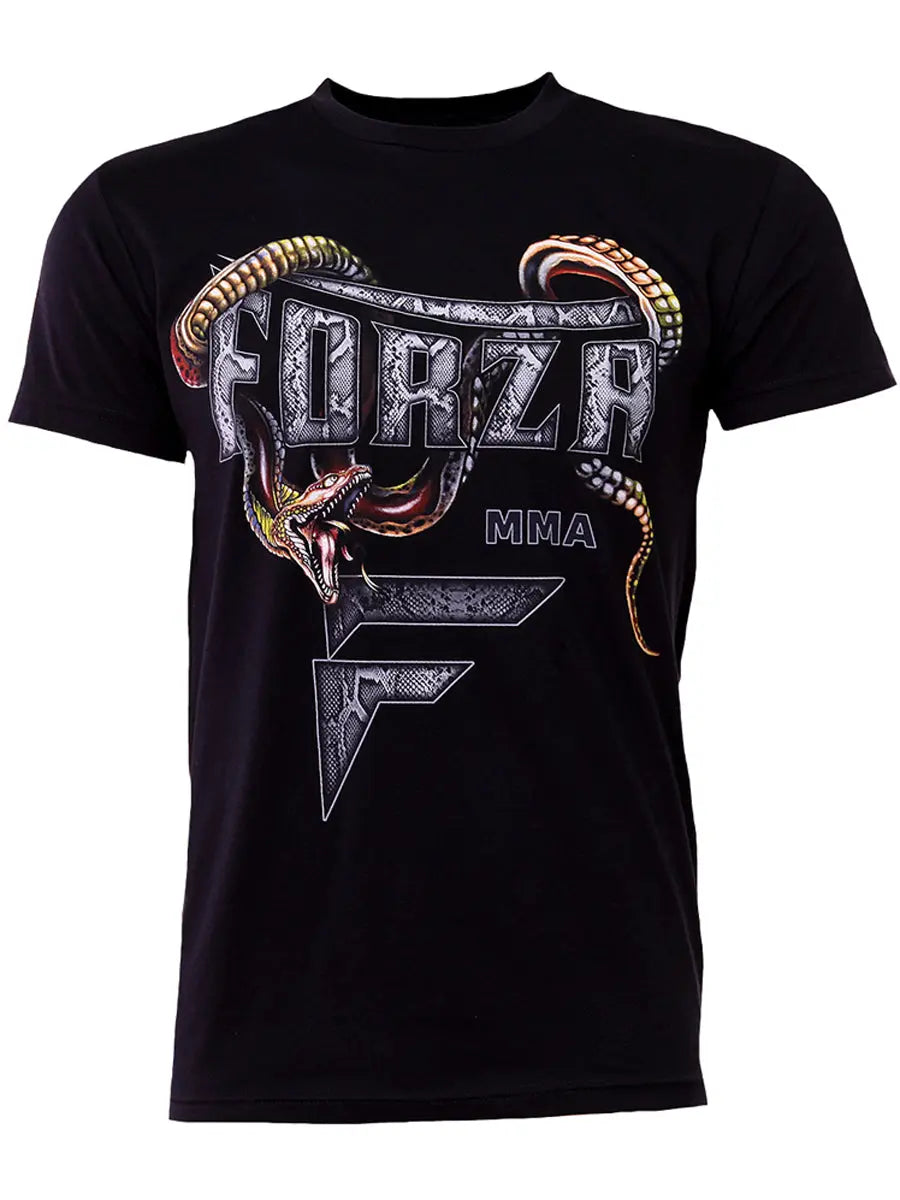 Forza Sports "Slither" MMA T-Shirt - Black Forza Sports