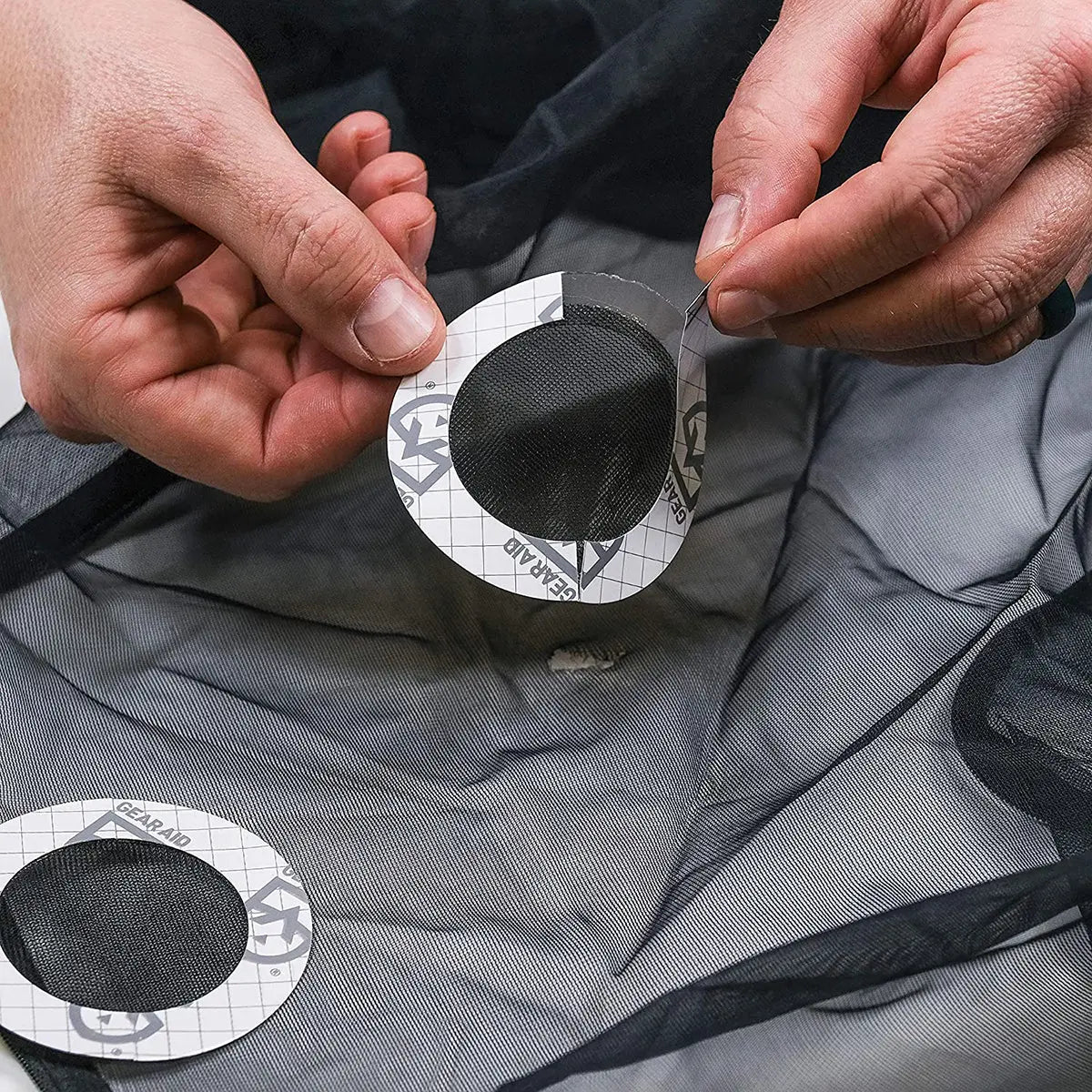 Gear Aid 3" Round Tenacious Tape Mesh Repair Patches - 2-Pack Gear Aid