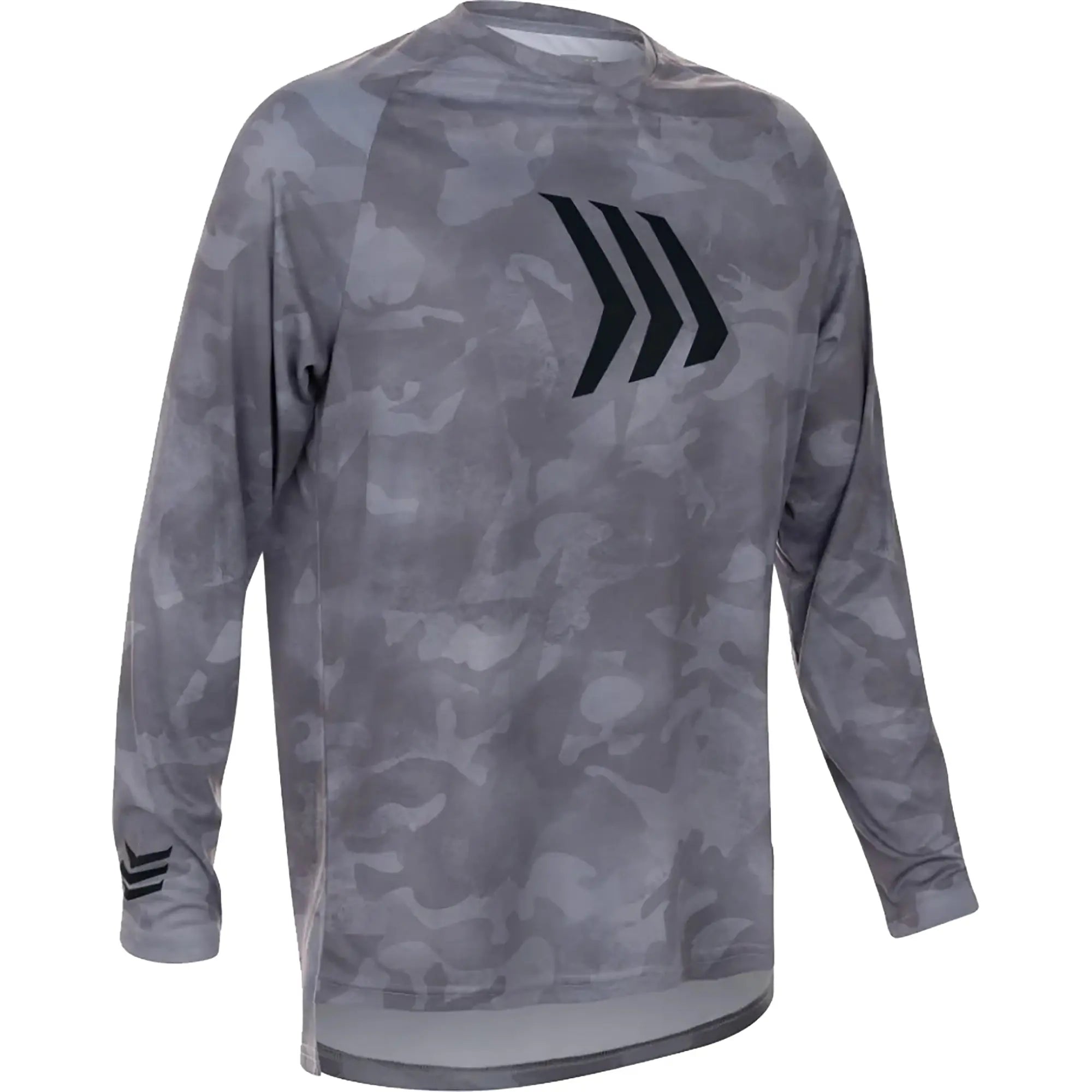 Gillz Contender Series Burnt UV Long Sleeve T-Shirt - Glacier Gray Gillz