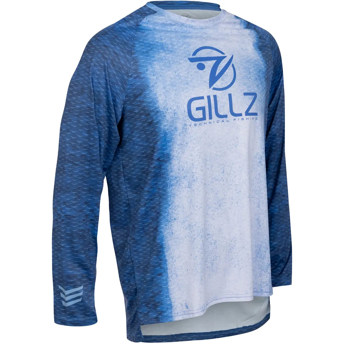 Gillz Contender Series FS UV Long Sleeve T-Shirt - Classic Blue Gillz