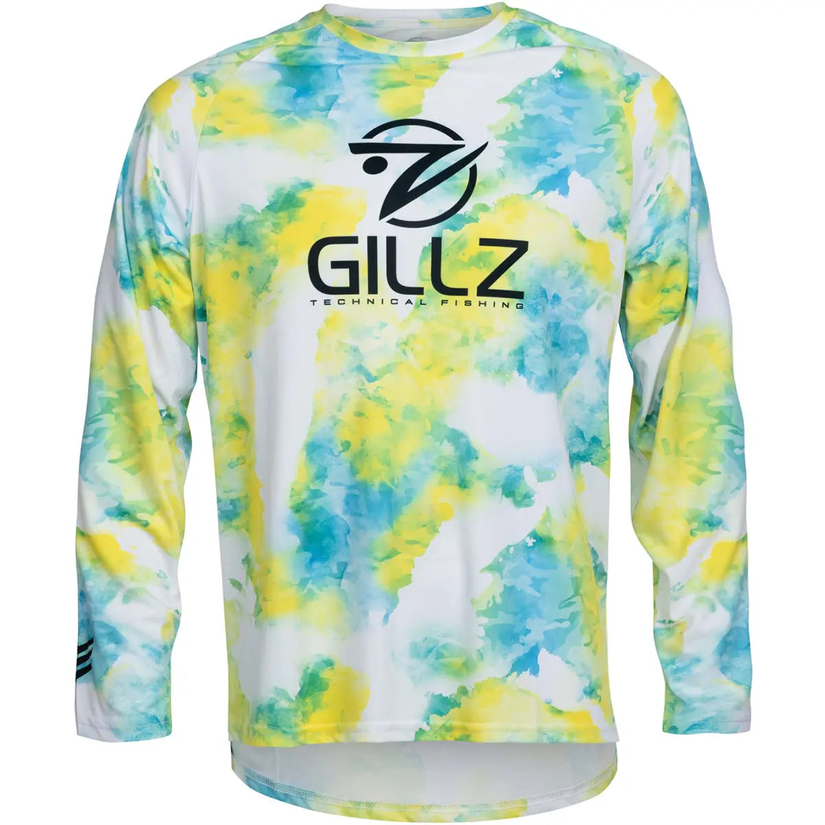 Gillz Contender Series Mahi DPM UV Long Sleeve T-Shirt - Blazing Yellow S