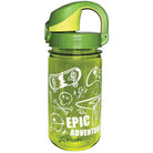 Nalgene Kid's Sustain 12 oz. On the Fly Water Bottle - Hoot Purple/Green Nalgene