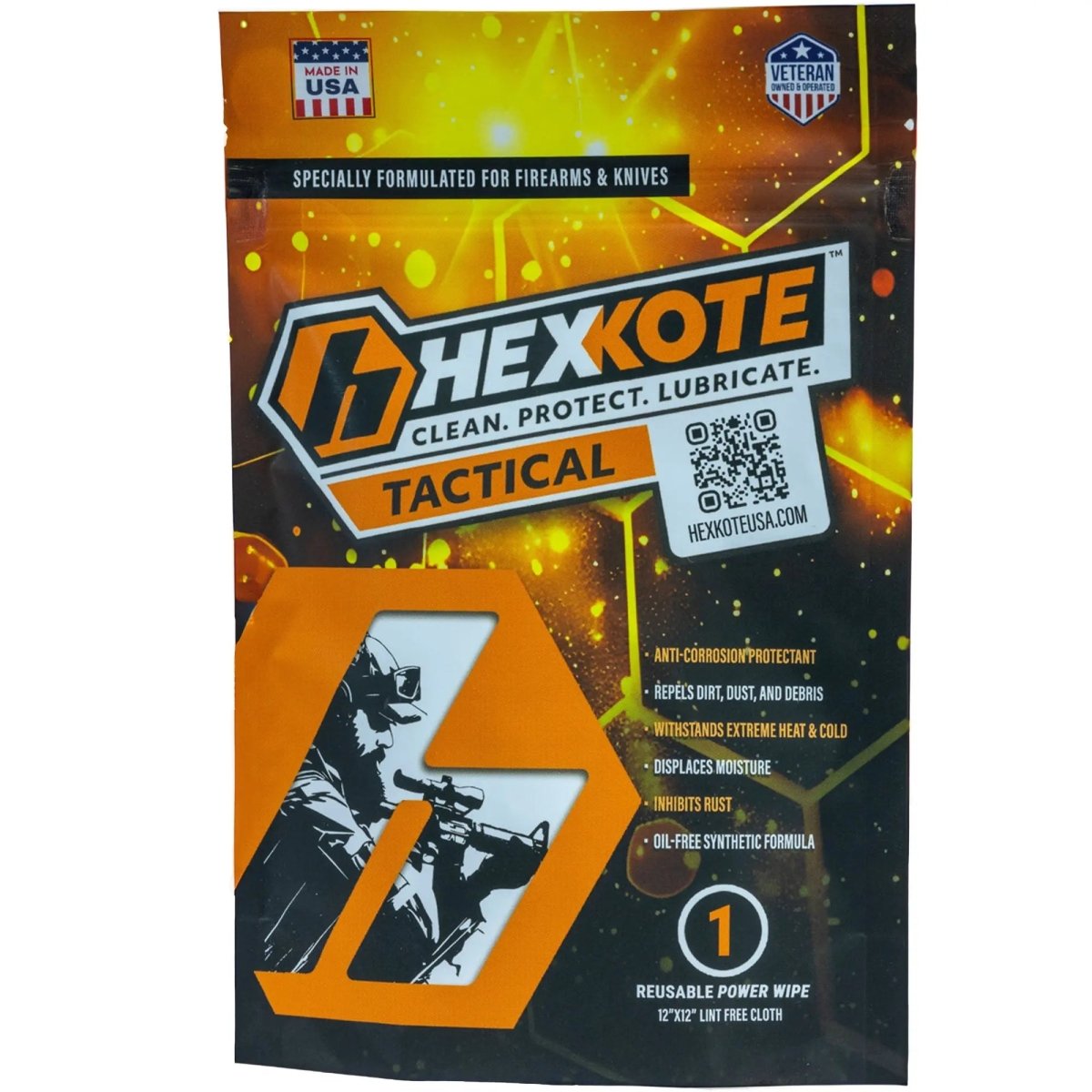 HEXKOTE - 12x12 Reusable Cloth Wipe - Tactical Series Hexmag