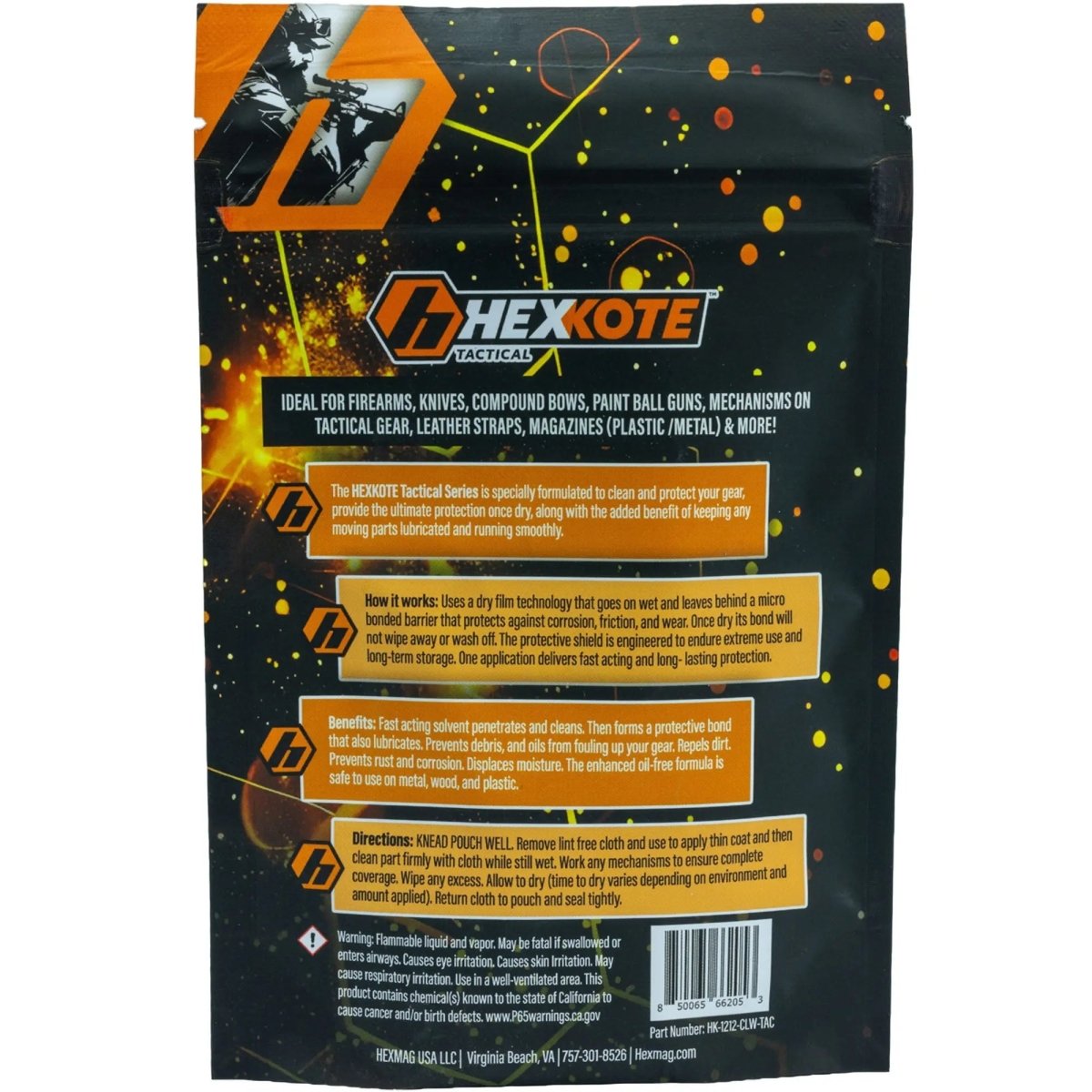 HEXKOTE - 12x12 Reusable Cloth Wipe - Tactical Series Hexmag