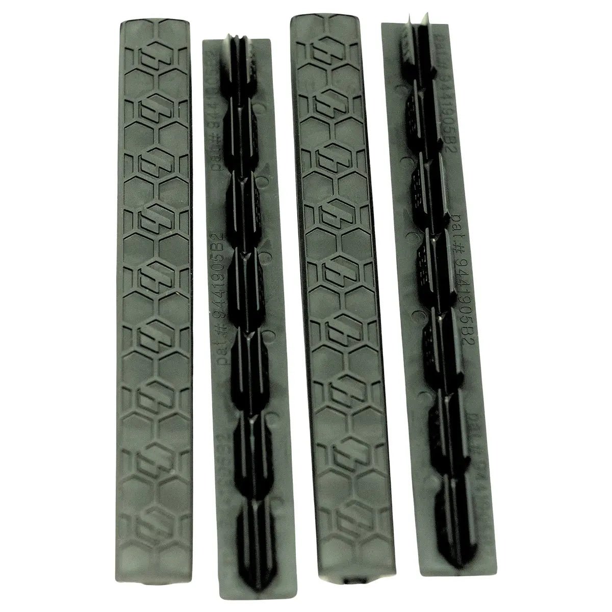 HEXMAG - 7 Slot KeyMod Rail Cover - 4 Pack HEXMAG