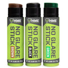 HME - Glare Reducing Face Paint Stick - 3 Pack - Green/Brown/Black HME