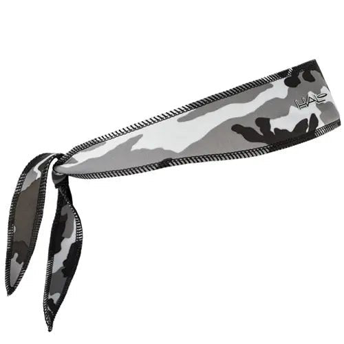 हेलो हेडबैंड स्वेटबैंड टाई संस्करण - कैमो ग्रे हेलो हेडबैंड