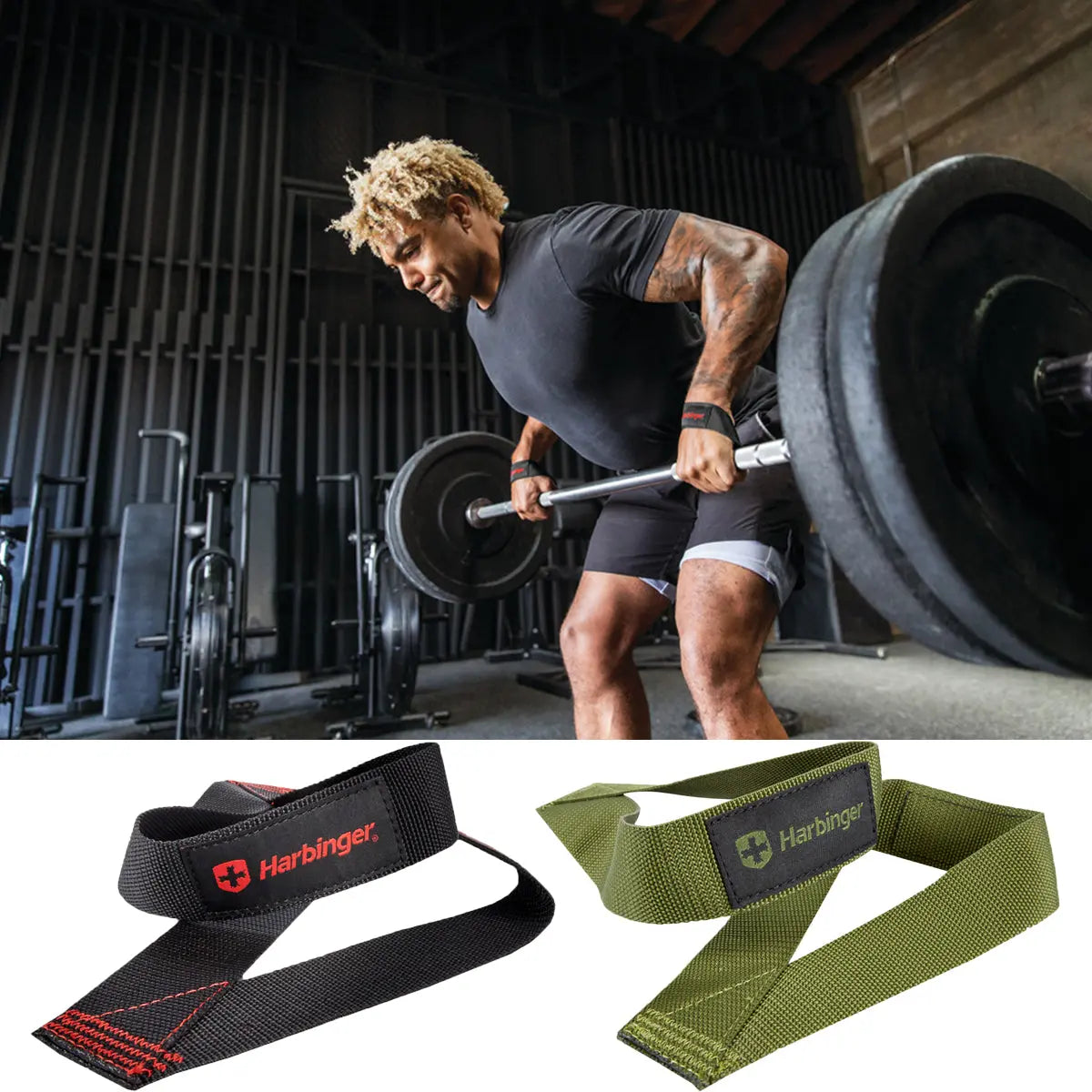 Harbinger Olympic Weight Lifting Straps Harbinger