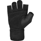 Harbinger Unisex Pro Wrist Wrap Weight Lifting Gloves 2.0 - Black Harbinger