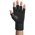 Harbinger Unisex Pro Wrist Wrap Weight Lifting Gloves 2.0 - Black Harbinger