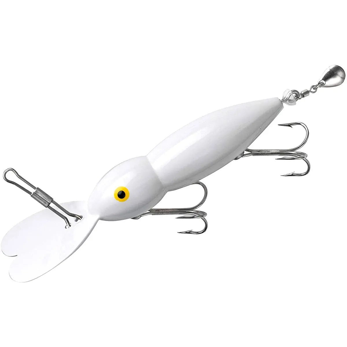 Heddon Magnum Hellbender 7/8 oz Fishing Lure - White Heddon