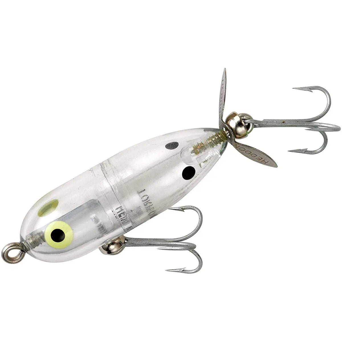 Heddon Tiny Torpedo 1/4 oz Fishing Lure - Clear Heddon