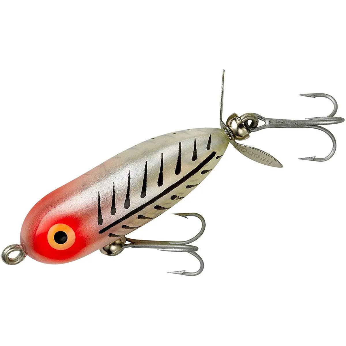 Heddon Tiny Torpedo 1/4 oz Fishing Lure - Gold Finish Pearl/Red Head Heddon