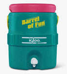 Igloo 2 GAL Retro Barrel of Fun Jug - Jade Igloo