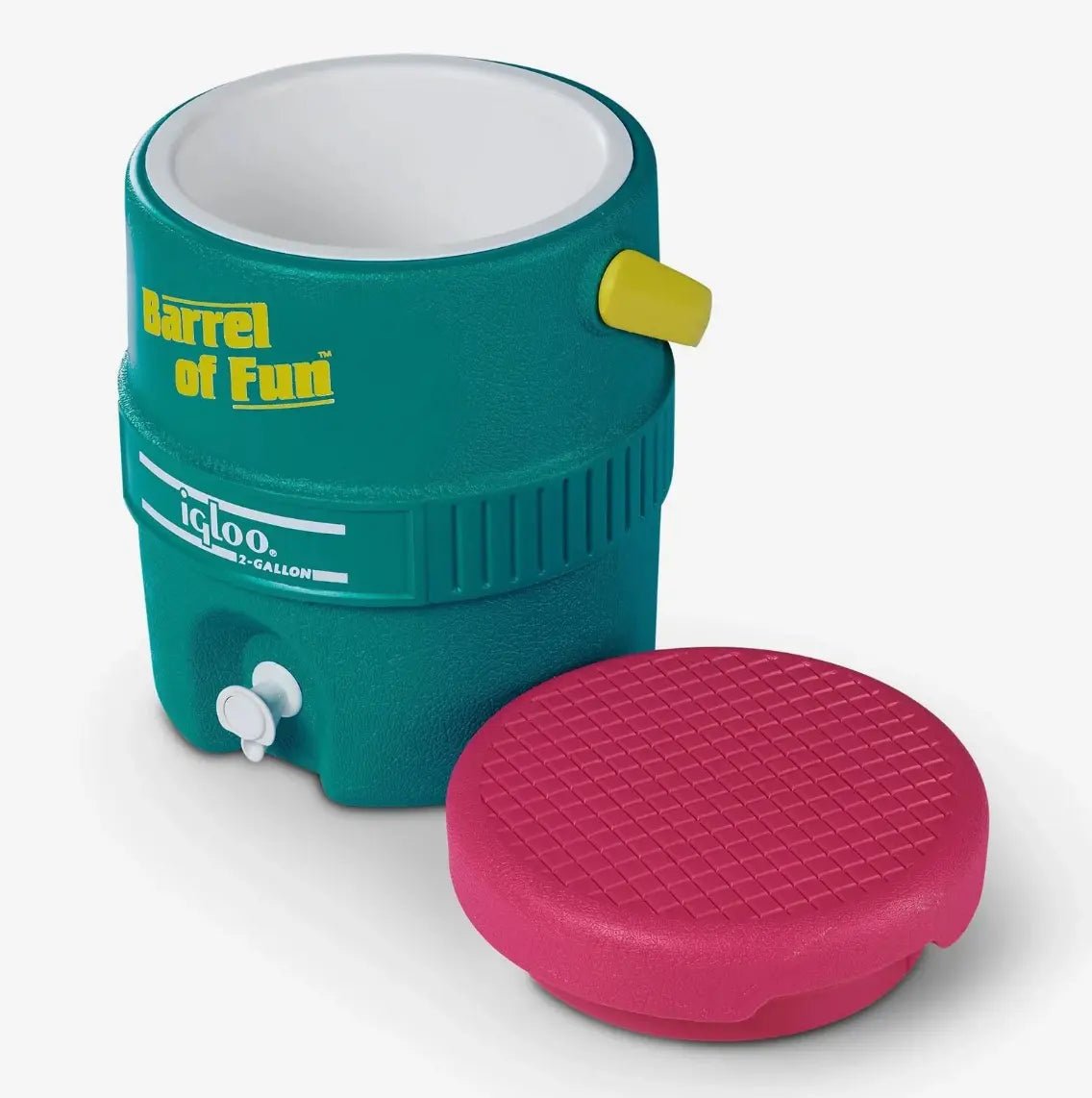 Igloo 2 GAL Retro Barrel of Fun Jug - Jade Igloo