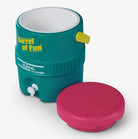 Igloo 2 GAL Retro Barrel of Fun Jug - Jade Igloo
